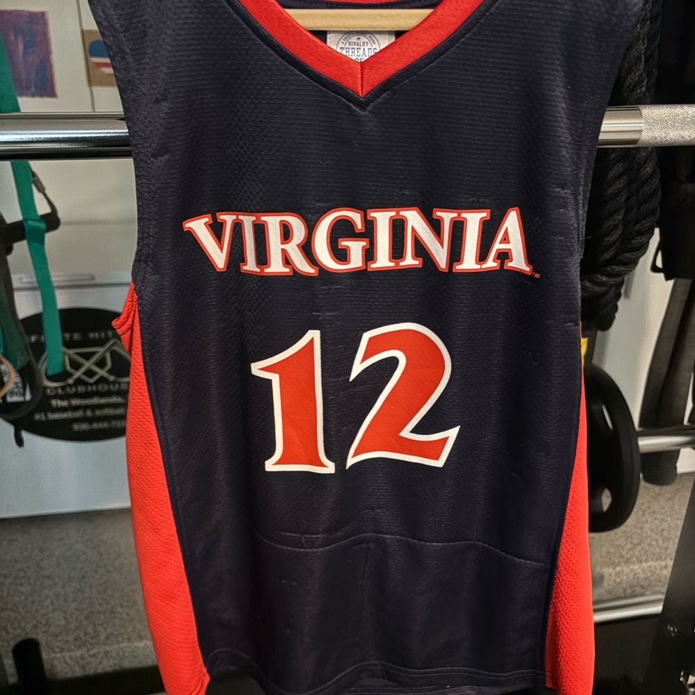 Rivalry Threads Red and White Sports Jersey